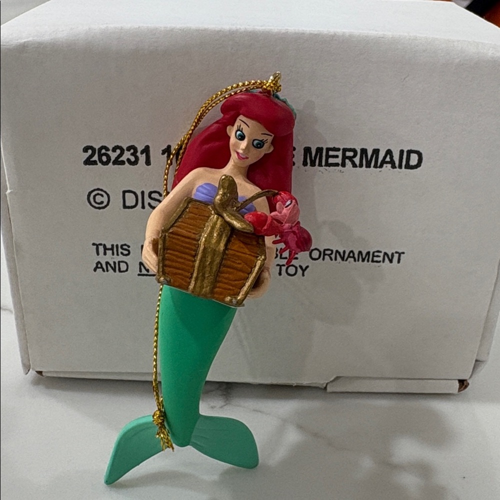 Disney Grolier Little Mermaid Ornament 26231-102 Ariel Sebastian Christmas Magic - Picture 2 of 12